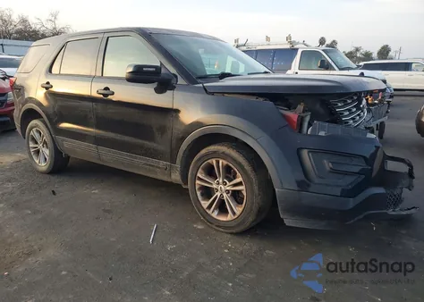 2016 Ford Explorer Police Interceptor from USA, damaged, VIN 1FM5K8AR7GGB55590